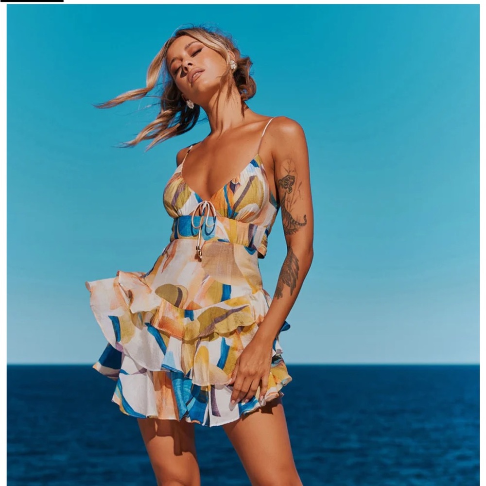 Sage and Paige flirty summer mini dress